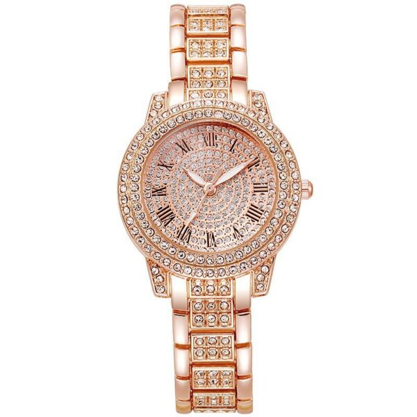 Ladies cornucopia star rhinestone watch cross-border explosions diamond bracelet women's watch 5pcs suit wholesale - Image 4