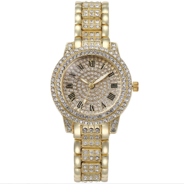 Ladies cornucopia star rhinestone watch cross-border explosions diamond bracelet women's watch 5pcs suit wholesale - Image 2
